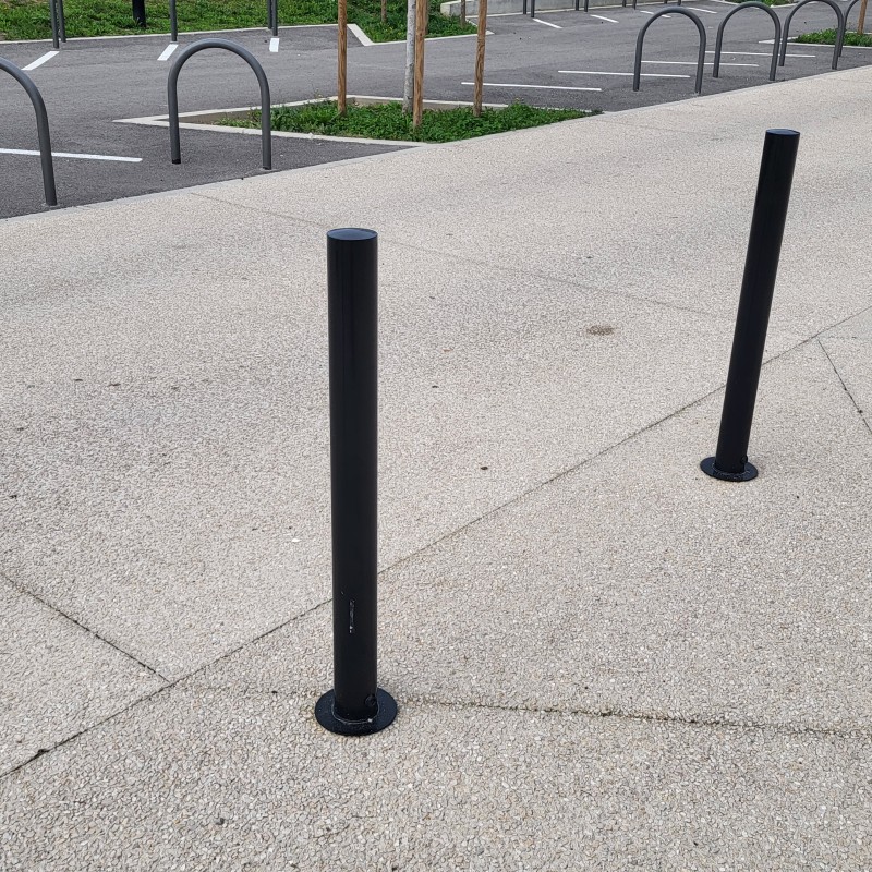 pose de mobiliers urbain pour la ville d Aix en Provence 